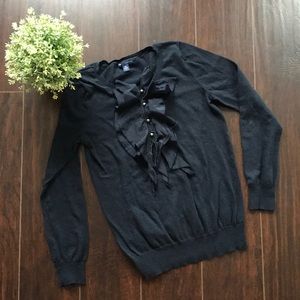 Gap ruffle sweater
